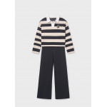 Mayoral Σετ παντελονι μακρυ πολο μαυρο 15-07584-022 7584