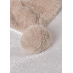 Mayoral Kουβερτα γουνα pom pom μπεζ 15-09955-055 9955
