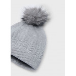 Mayoral Καπελο πλεκτο ασημι σκου 15-10075-094 10075