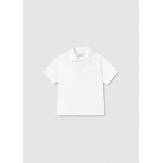 Mayoral Πολο κοντομανικο βασικο λευκο 26-00102-087 102