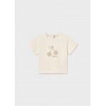 Mayoral Μπλουζα κοντομανικη βασικη μπεζ 26-00105-078 105