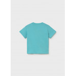 Mayoral Μπλουζα κοντομανικη βασικη τυρκουαζ 26-00106-010 106