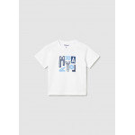 Mayoral Μπλουζα κοντομανικη βασικη λευκο 26-00106-011 106