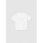 Mayoral Μπλουζα κοντομανικη βασικη λευκο 26-00106-011 106