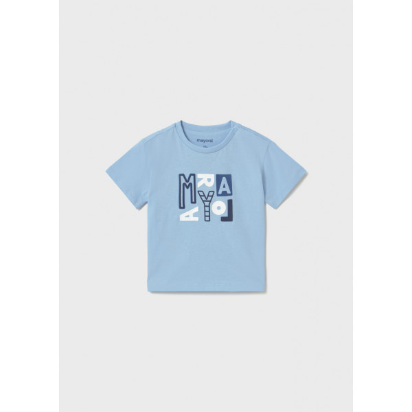 Mayoral T-Shirt κοντομανικο βασικη γαλαζιο 26-00106-012 106