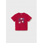 Mayoral T-Shirt κοντομανικο βασικη κοκκινο 26-00106-013 106