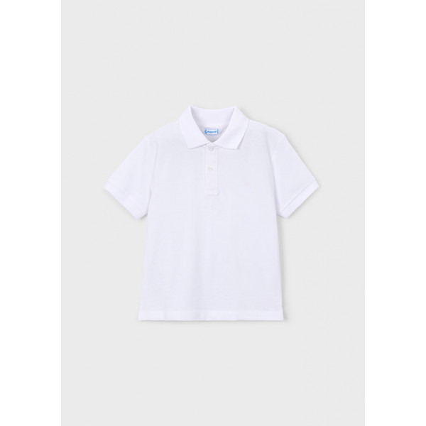 Mayoral Πολο κοντομανικο βασικο λευκο 26-00150-016 150