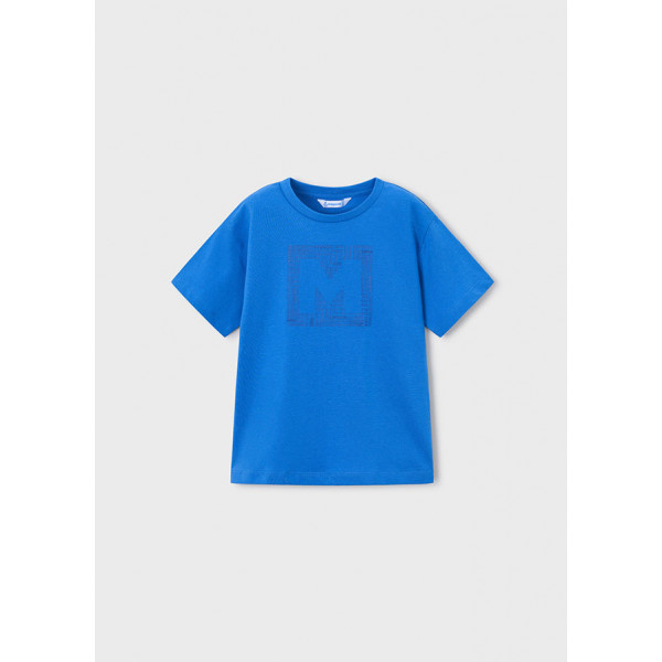 Mayoral Μπλουζα κοντομανικη βασικη μπλε 26-00170-022 170