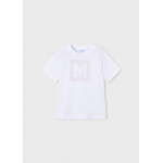 Mayoral Μπλουζα κοντομανικη βασικη λευκο 26-00170-028 170