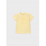 Mayoral Μπλουζα κοντομανικη βασικη βανιλια 26-00174-058 174