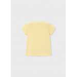 Mayoral Μπλουζα κοντομανικη βασικη βανιλια 26-00174-058 174