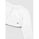 Mayoral Ζακετα πλεκτη βασικη στρ γιακ λευκο 26-00302-078 302