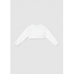 Mayoral Μπολερο πλεκτο βασικο λευκο 26-00306-086 306