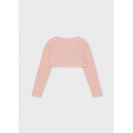 Mayoral Μπολερο πλεκτο βασικο ροζ απαλο 26-00320-074 320