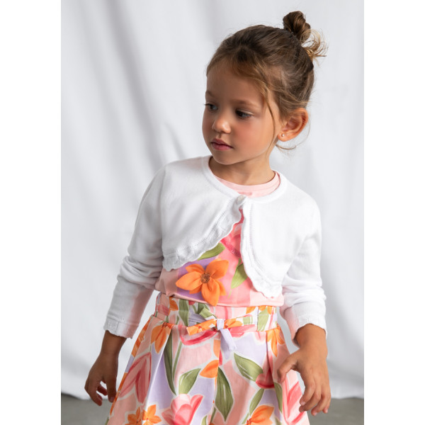 Mayoral Μπολερο πλεκτο βασικο λευκο 26-00320-079 320