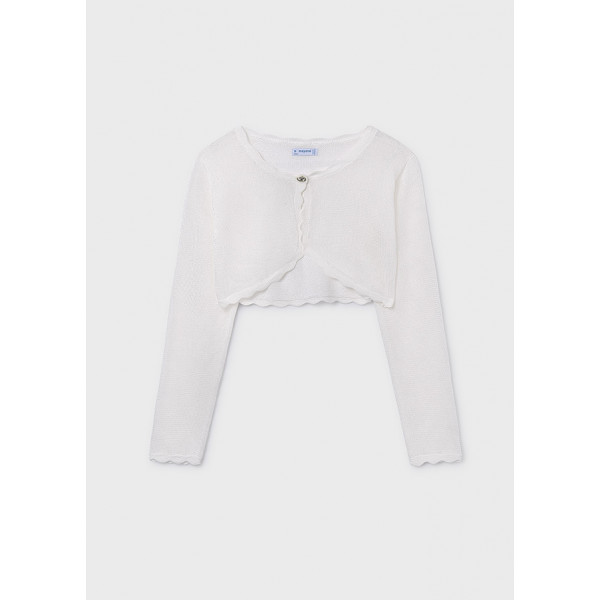 Mayoral Ζακετα πλεκτη βασικη εκρου 26-00332-076 332