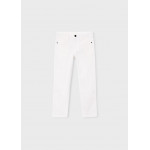 Mayoral Παντελονι καπαρτινε βασικο λευκο 26-00505-061 505