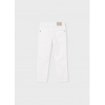Mayoral Παντελονι καπαρτινε βασικο λευκο 26-00505-061 505