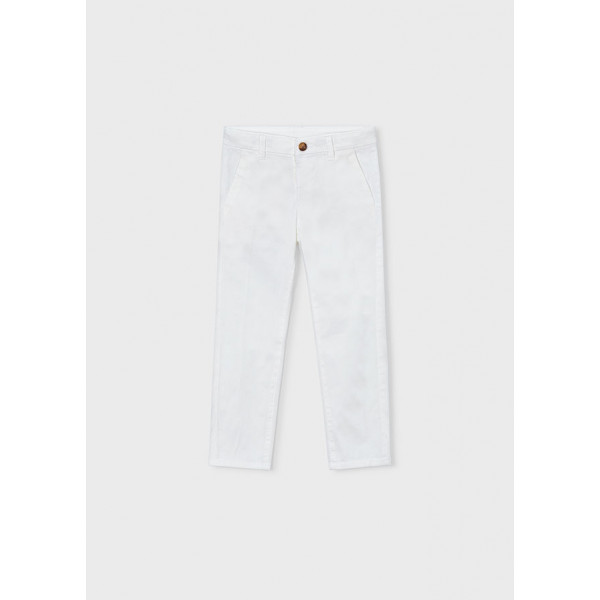 Mayoral Παντελονι chino καπαρτ βασικο κρεμ 26-00512-067 512