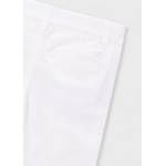 Mayoral Παντελονι chino καπαρτ βασικο λευκο 26-00512-072 512