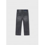 Mayoral Παντελονι τζιν slim fit βασικ γκρι μεσαι 26-00515-078 515