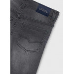 Mayoral Παντελονι τζιν slim fit βασικ γκρι μεσαι 26-00515-078 515