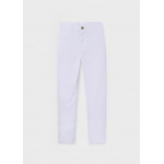 Mayoral Παντελονι chino basic λευκο 26-00530-034 530