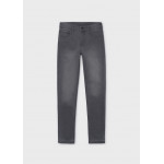Mayoral Παντελονι τζιν slim fit βασικ γκρι μεσαι 26-00538-040 538