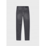 Mayoral Παντελονι τζιν slim fit βασικ γκρι μεσαι 26-00538-040 538