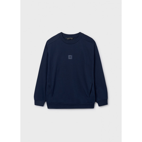 Mayoral Πουλοβερ φουτερ βασικο ναυτ.μπλε 26-00820-049 820