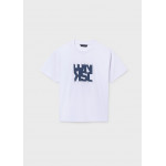 Mayoral Μπλουζα κοντομανικη βασικη λευκο 26-00840-060 840