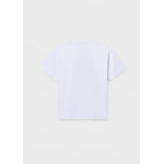 Mayoral Μπλουζα κοντομανικη βασικη λευκο 26-00840-060 840