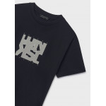 Mayoral Μπλουζα κοντομανικη βασικη μαυρο 26-00840-065 840