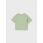 Mayoral Μπλουζα κοντομανικη τσεπακι πρασινο 26-01005-015 1005