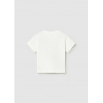 Mayoral Μπλουζα κοντομανικη οχημα κρεμ 26-01010-010 1010