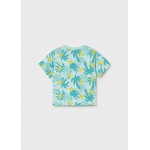 Mayoral Μπλουζα κοντομανικη σταμπωτη ακουαμαριν 26-01014-092 1014