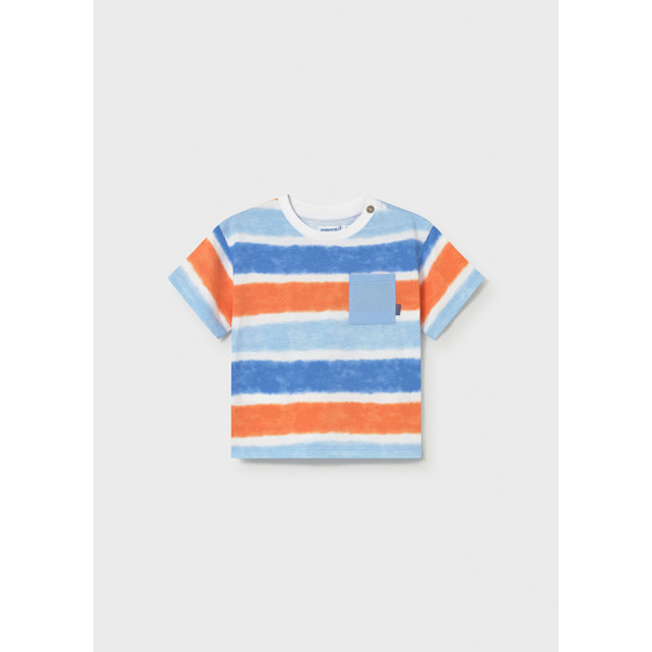 Mayoral Μπλουζα κοντομανικη σταμπωτη μπλε 26-01014-093 1014