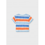 Mayoral Μπλουζα κοντομανικη σταμπωτη μπλε 26-01014-093 1014