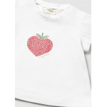 Mayoral Μπλουζα κοντομανικη λευκο 26-01076-041 1076