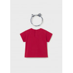 Mayoral Μπλουζα κοντ/κη με στεκα κοκκινο 26-01081-010 1081