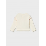 Mayoral Μπλουζα μακρυμανικη μπεζ-ροζ 26-01088-030 1088