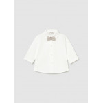 Mayoral Πουκαμισο μακρυμ παπιγιον εκρου 26-01101-011 1101