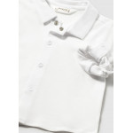 Mayoral Πουκαμισο μακο γιακας λευκο 26-01103-024 1103