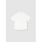 Mayoral Πουκαμισο κοντομ λινο γιακ μα λευκο 26-01111-022 1111