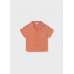 Mayoral Πουκαμισο κοντομανικο γκοφρε πορτοκ απα 26-01113-026 1113