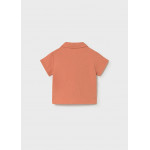Mayoral Πουκαμισο κοντομανικο γκοφρε πορτοκ απα 26-01113-026 1113