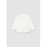 Mayoral Πουκαμισο μακρυμ λινο γιακ μα λευκο 26-01116-035 1116