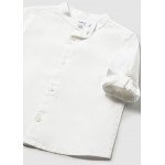 Mayoral Πουκαμισο μακρυμ λινο γιακ μα λευκο 26-01116-035 1116