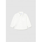 Mayoral Πουκαμισο μακρ/κο λινο γιακας λευκο 26-01118-044 1118