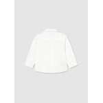 Mayoral Πουκαμισο μακρ/κο λινο γιακας λευκο 26-01118-044 1118